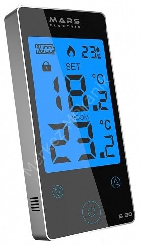 MARS S30  Kablosuz  Termostat (Nem Göstergeli)