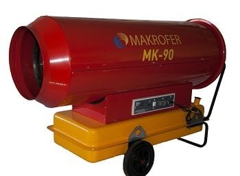 MK-90 Mazotlu Bacasız Isıtıcı Makrofer