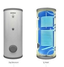 Kodsan Çift Serpantinli Boyler