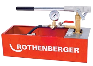 Rothenberger Köşeli Tip Test Pompası 50-Bar
