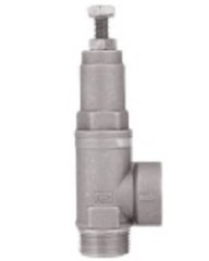 Pakkens Ayarlı Emniyet Ventili ERKEK DN15  1/2''