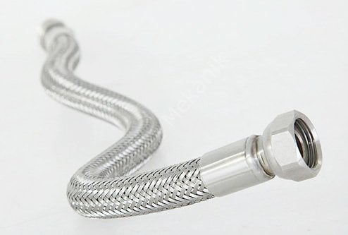 Buhar Örgülü Bağlantı Flexi - 1/2''