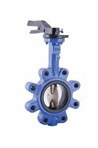 Duyar Lug Tip Kelebek Vana Nikel Kaplı Sfero Klapeli T-1010