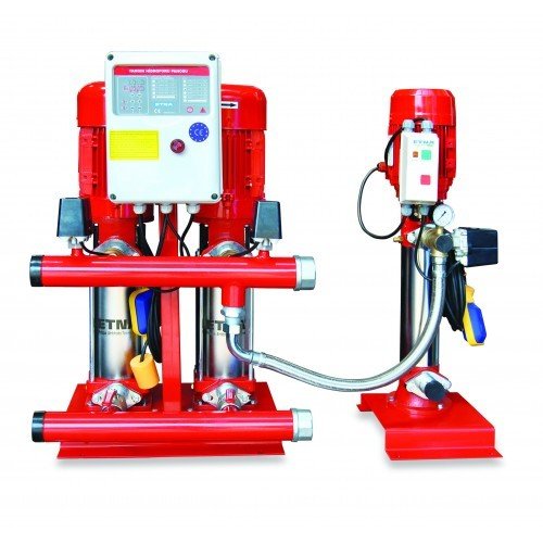 ETNA Y2 KO 10/12-55 Alarm Kitli İki Pompalı Yangın Hidroforu